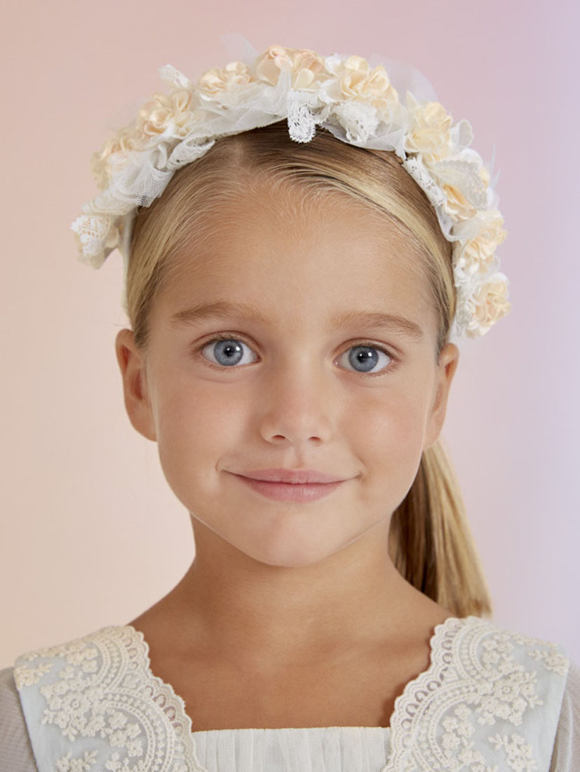 Cerchietto Fiori Bambina